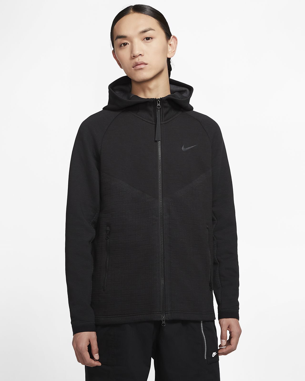 Nike Sportswear Tech Pack Windrunner ç·å­å¨é¿æé¾å¼è¥è¿å¸½è¡«-èå(Nike)ä¸­å½å®ç½